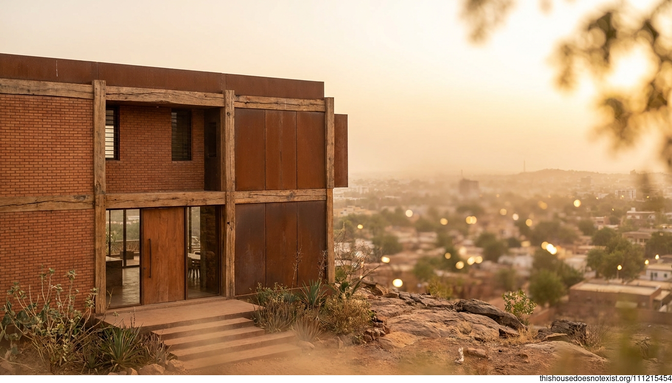 Ouagadougou Sunset Corten Haven