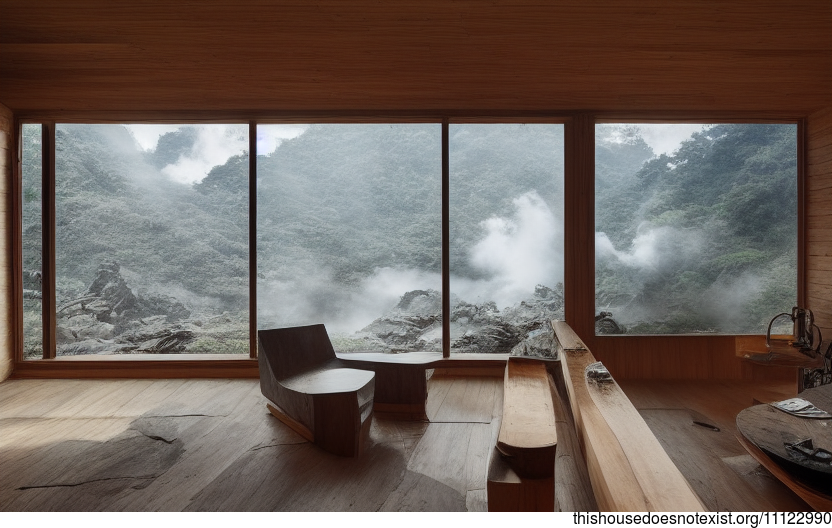 Discover the Unique Charm of a Modern Taiwanese Sunrise Hot Spring Cabin

With its exposed wood, stone, and bamboo interior, and its steaming hot spring set among rocks and trees, this small cabin offers a unique and relaxing experience