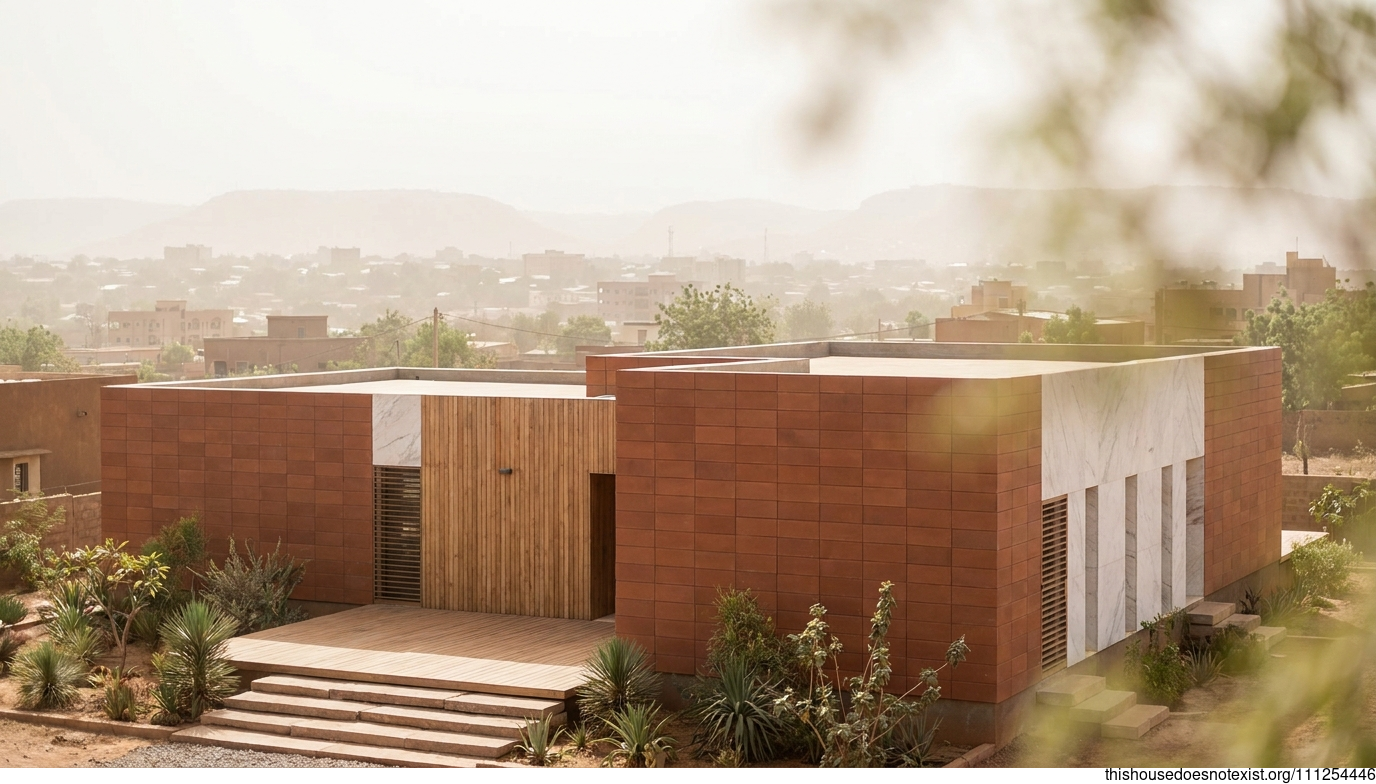 Ouagadougou Terracotta Minimalist Haven