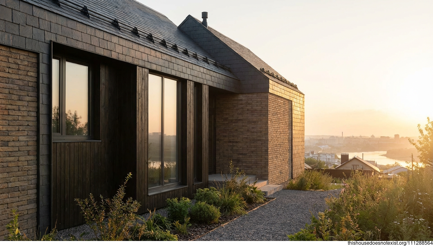 Omsk Timber Slate Sunset Retreat