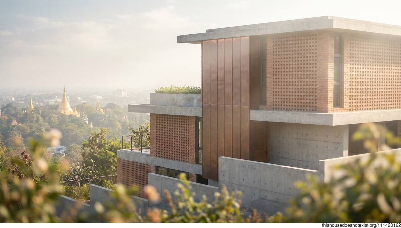 Mandalay's Circular Brick Copper Haven