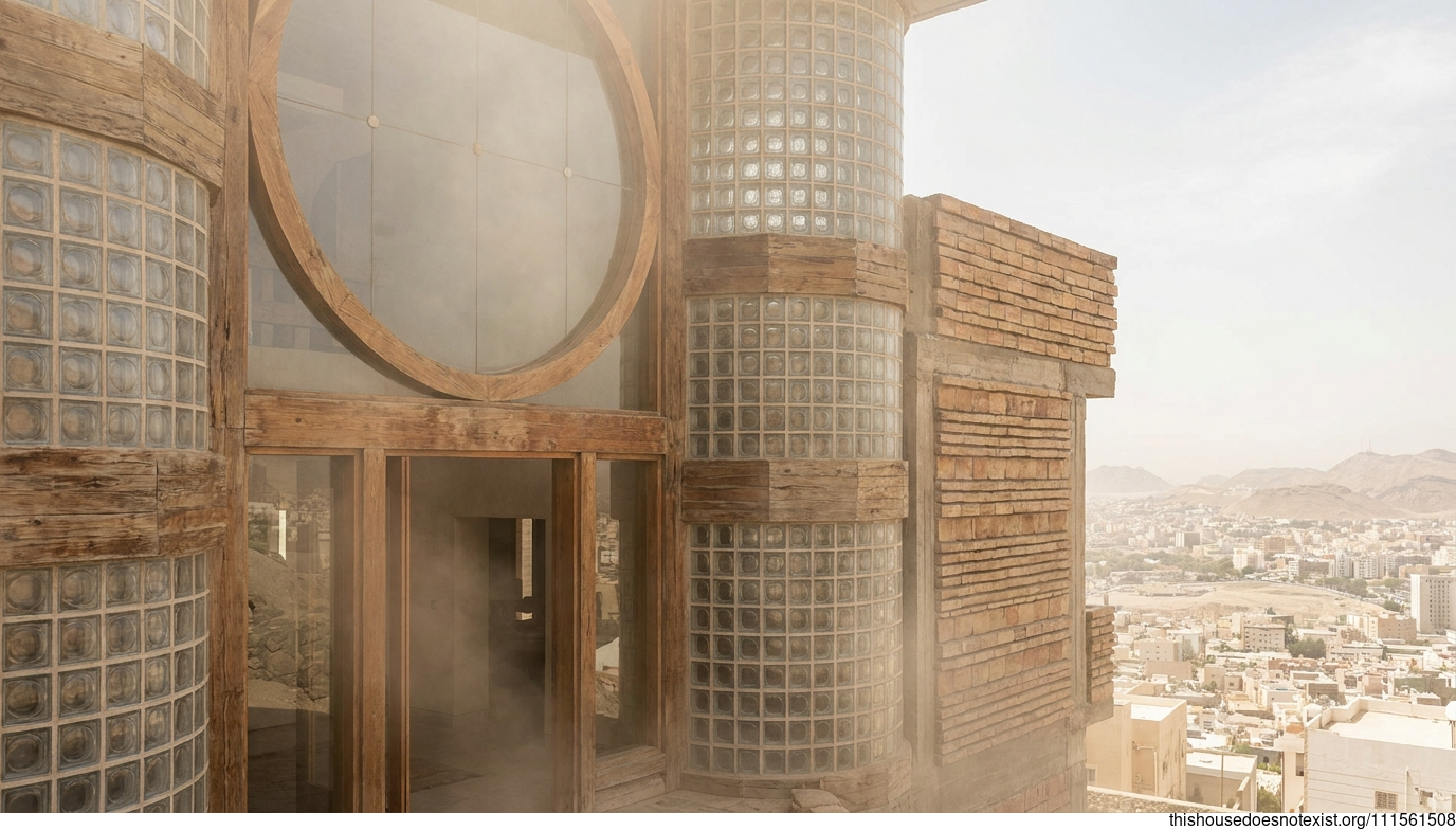 Mecca Deco Glass Timber Haven