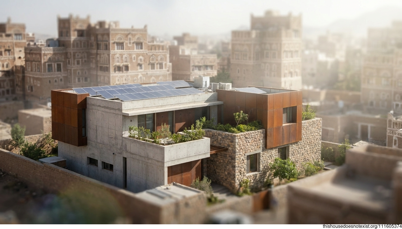 Yemeni Eco-Steel Sanctuary
