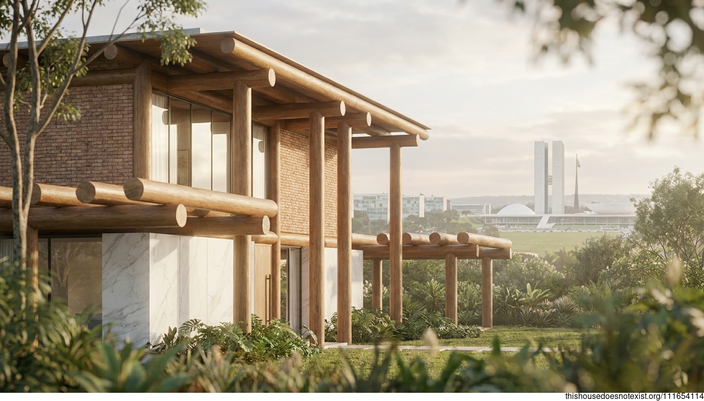 Brasilia's Eco-Circular Modern Facade