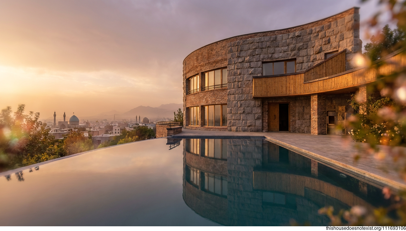 Mashhad Deco Infinity Sunset Villa
