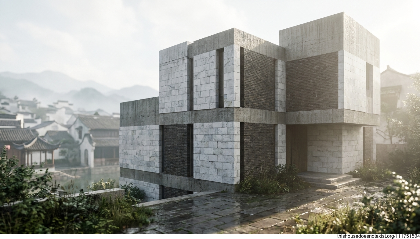 Brutalist Concrete Retreat Suzhou