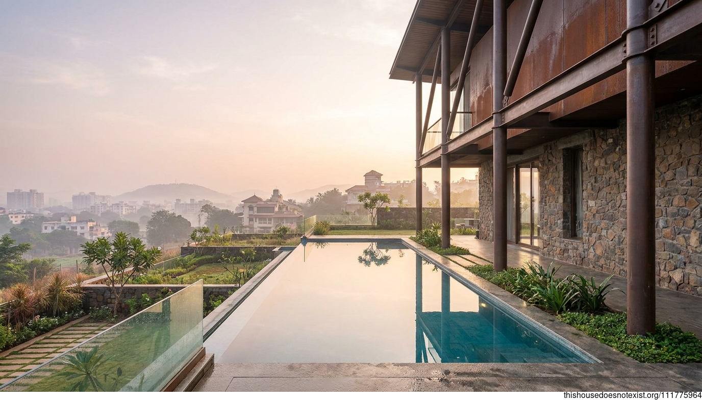 Kalyan's Corten Sunrise Circle