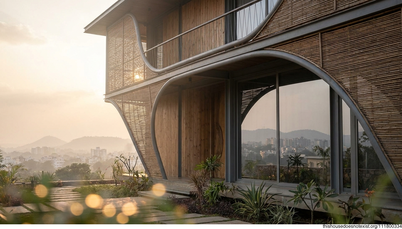 Circular Steel Haven in Ranchi