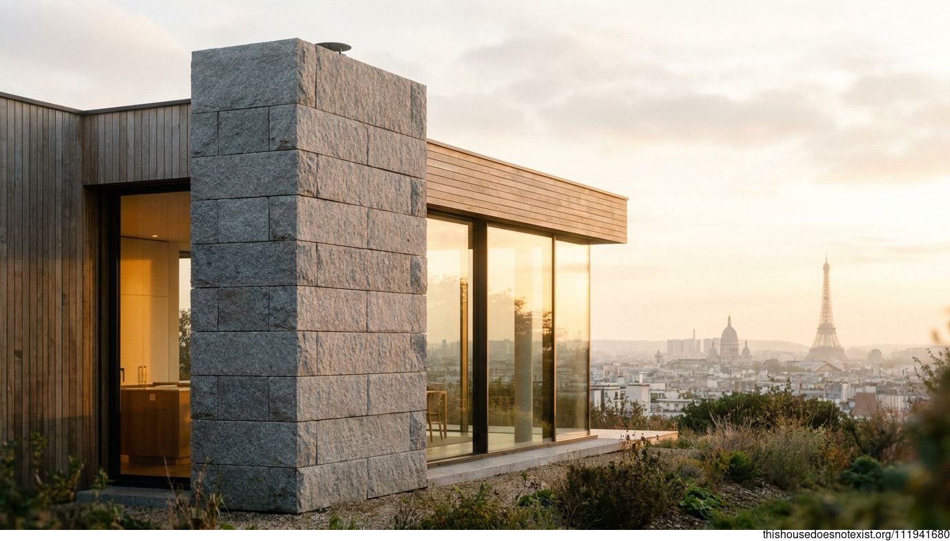 Parisian Granite Sunset Retreat