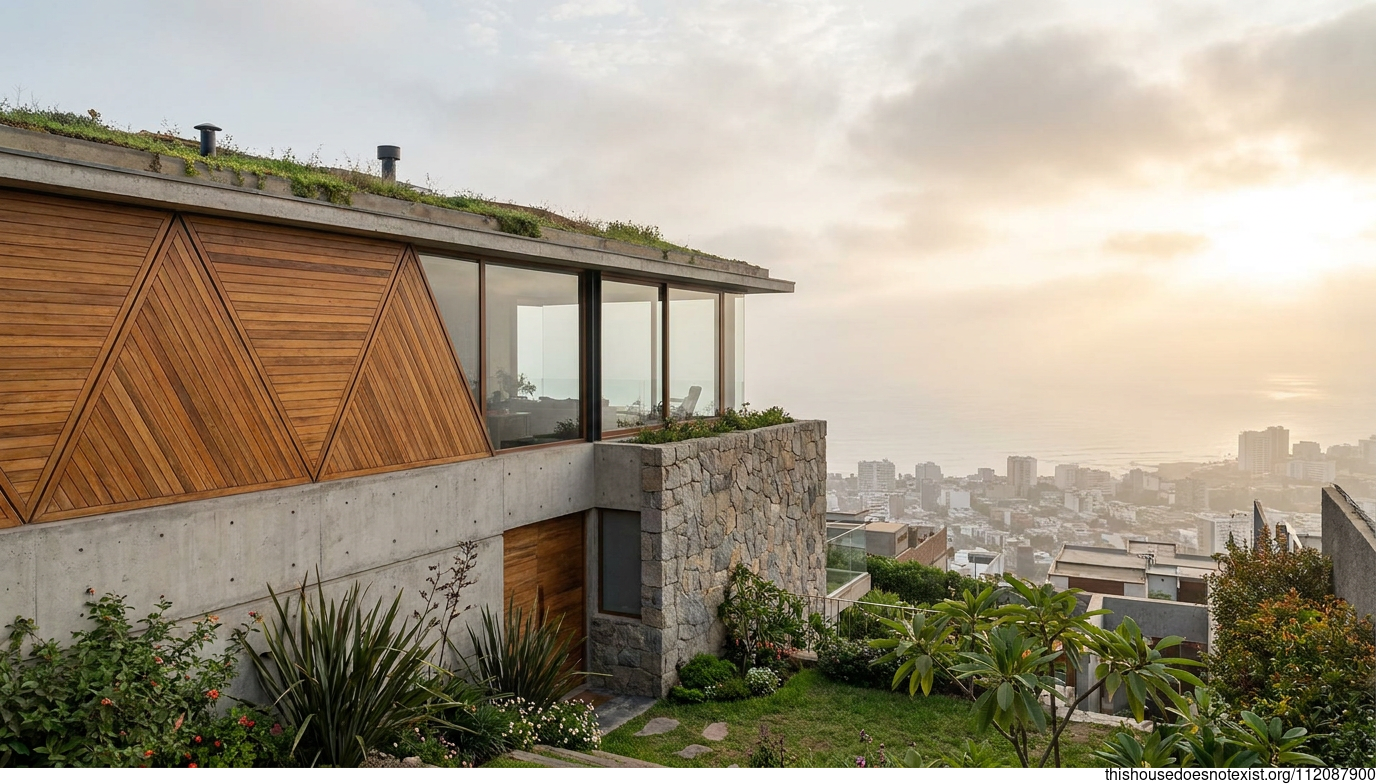 Lima's Triangular Eco Citadel