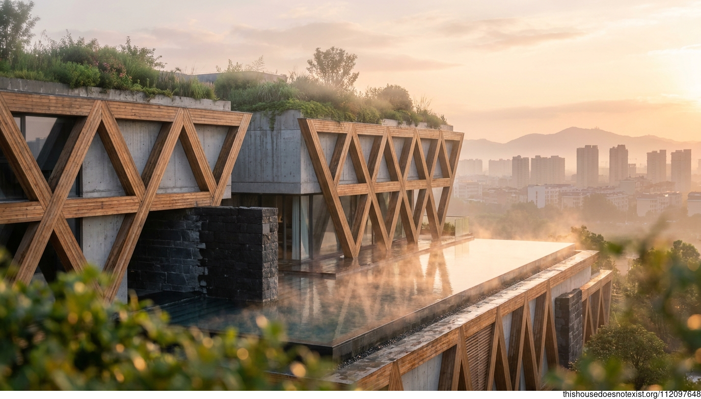Huainan Triangular Eco-Maximalist Dawn