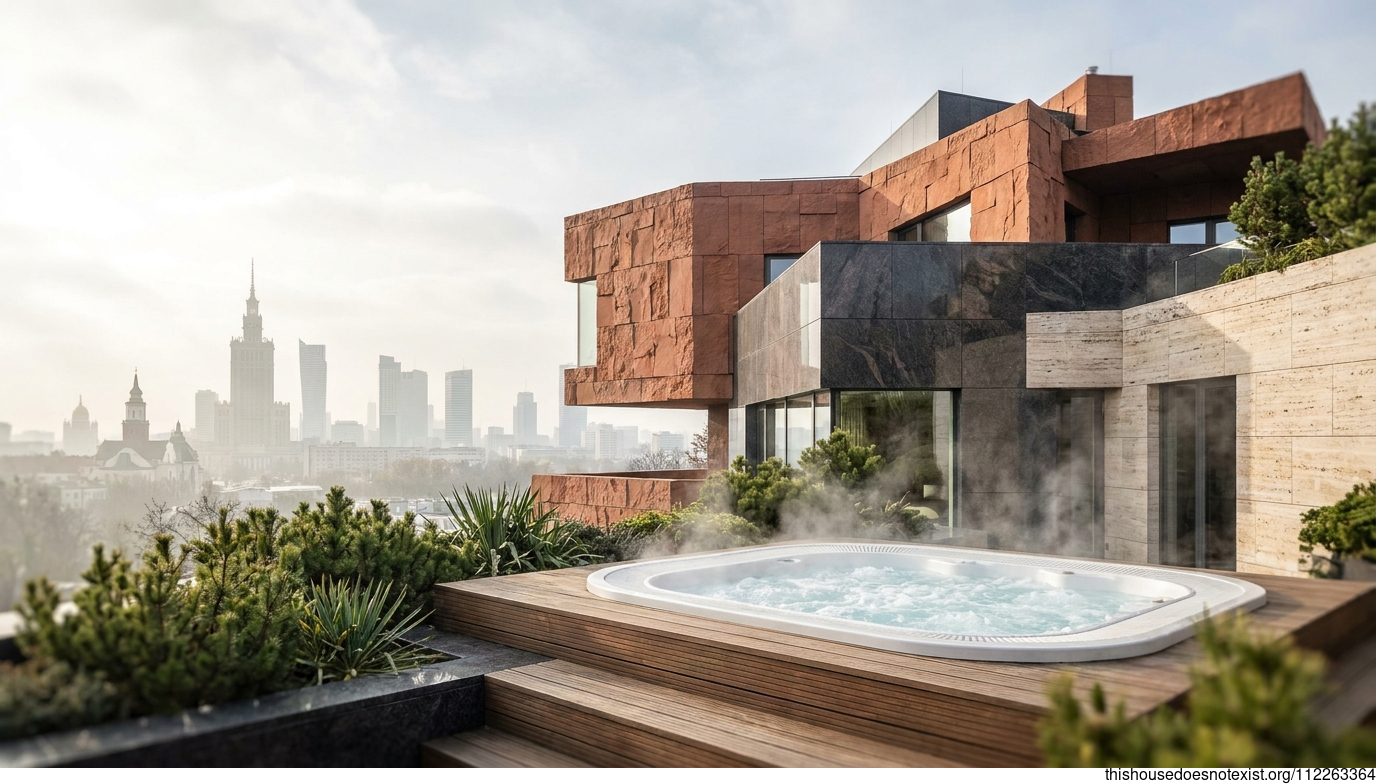 Warsaw Maximalist Granite Jacuzzi Haven