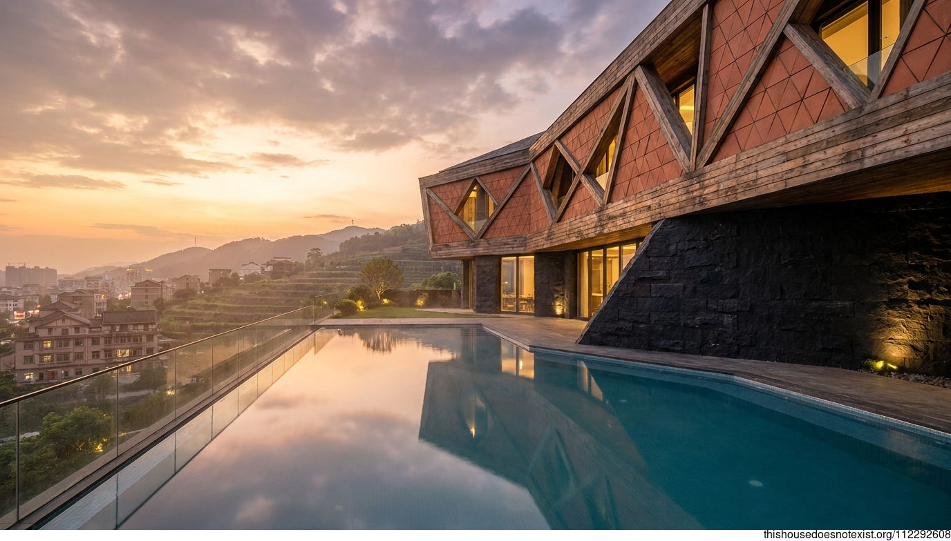 Wenling Terracotta Triangle Sunset