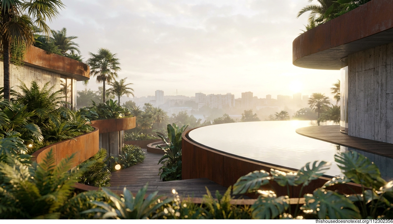 Rostov Tropical Corten Infinity Dawn