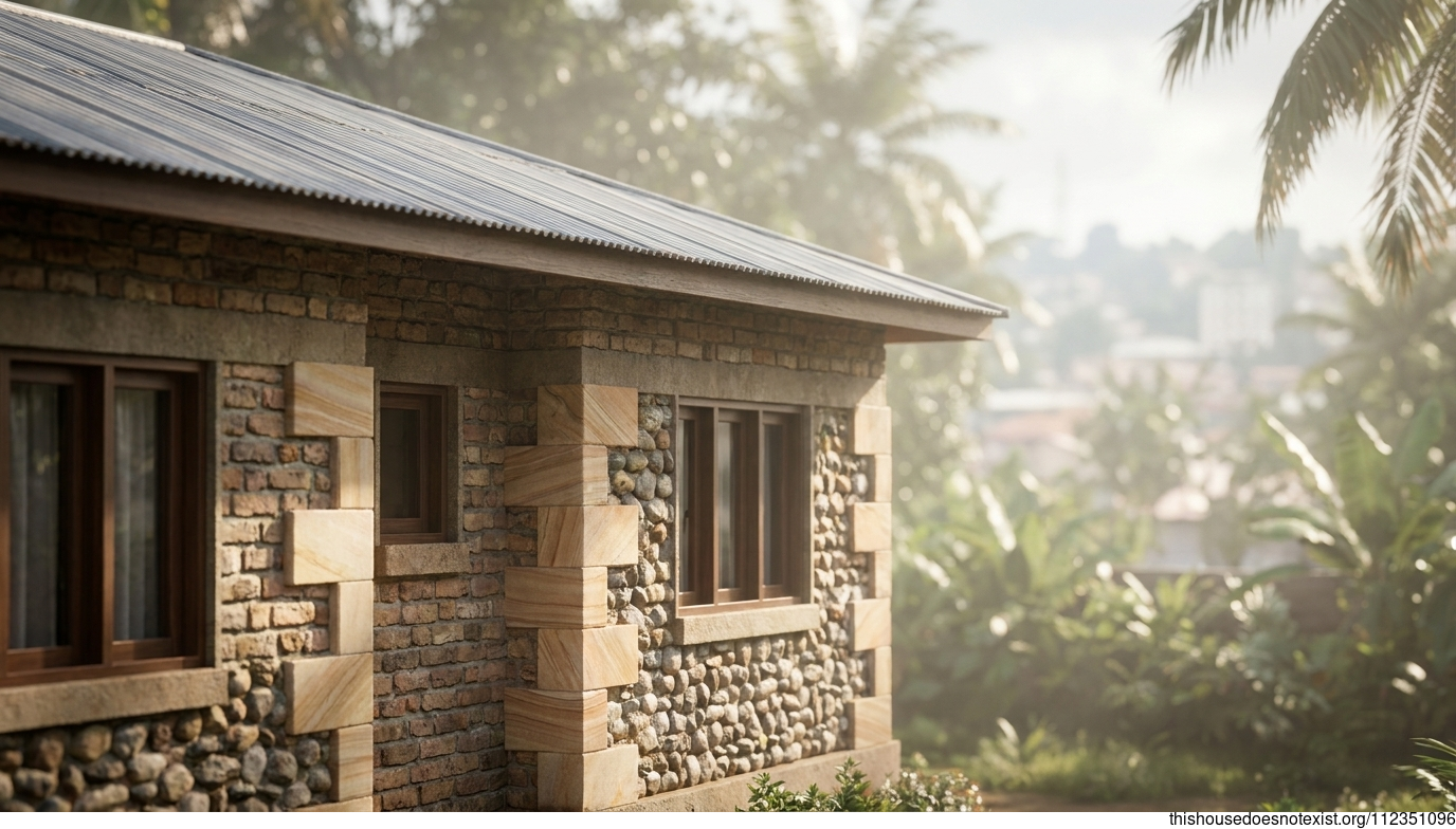 Polished Sandstone Brick Conakry Home
