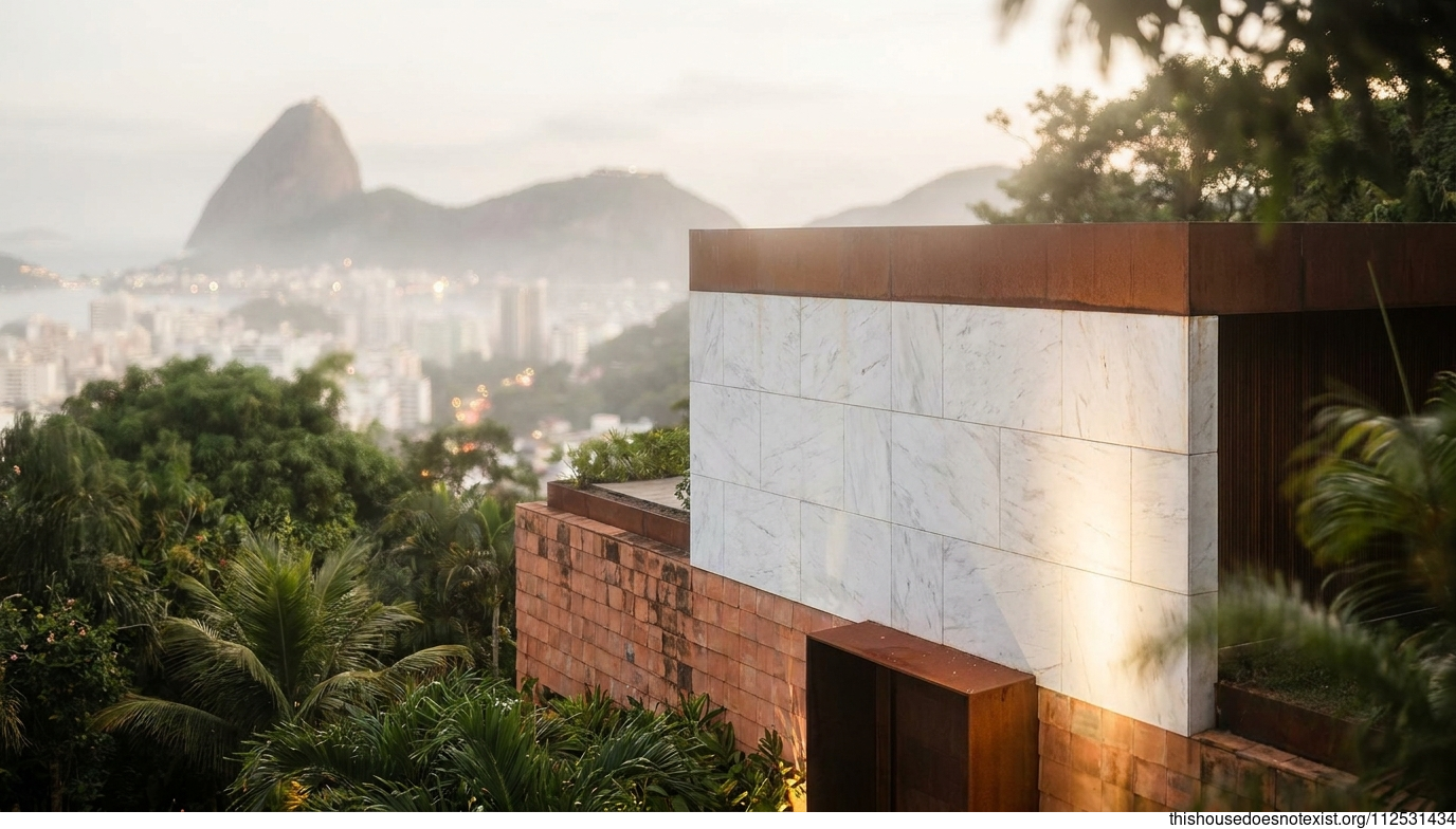 Eco Rectangular White Marble