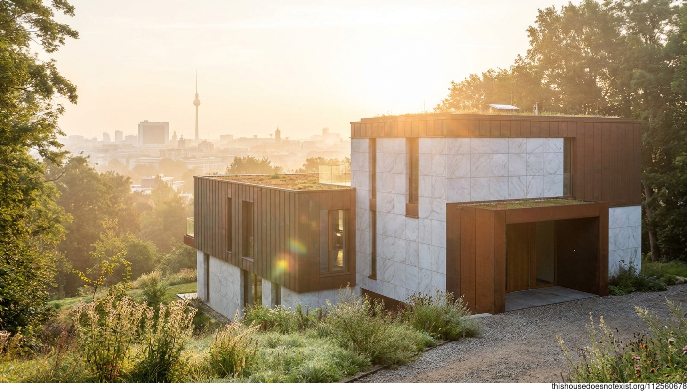 Round Marble Sunrise Residence