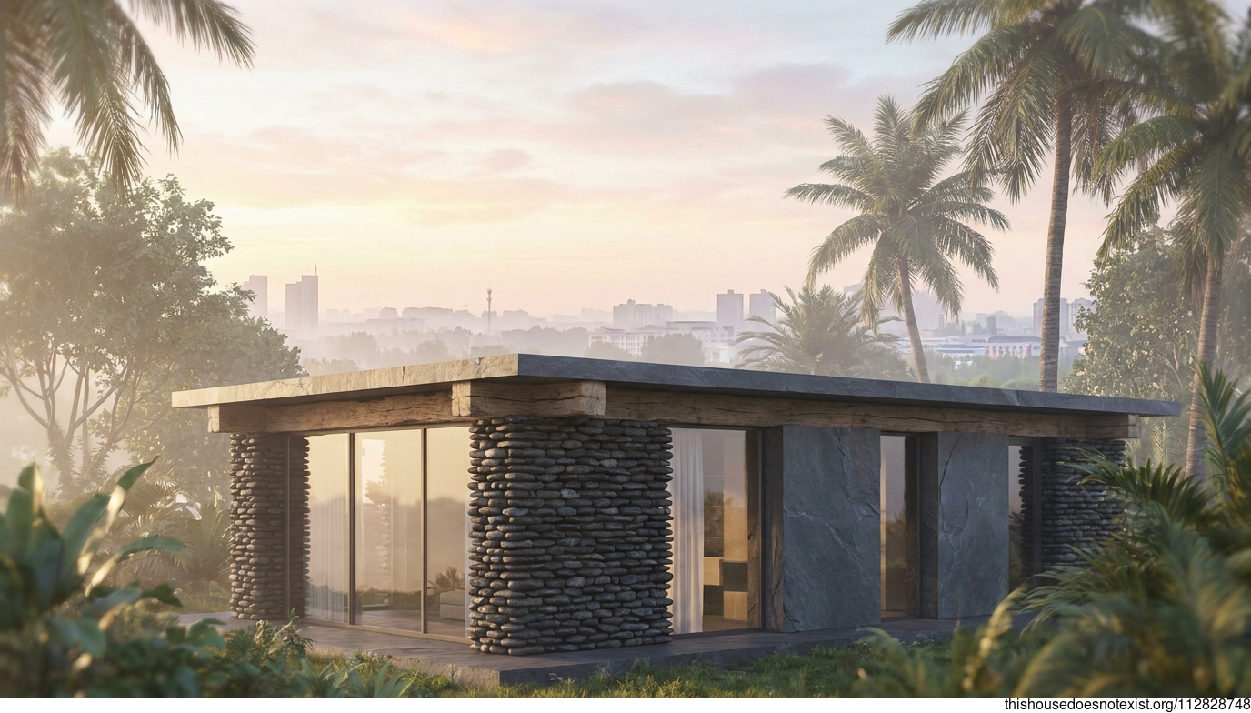 Modern Tropical Minimalist Shenyang Home