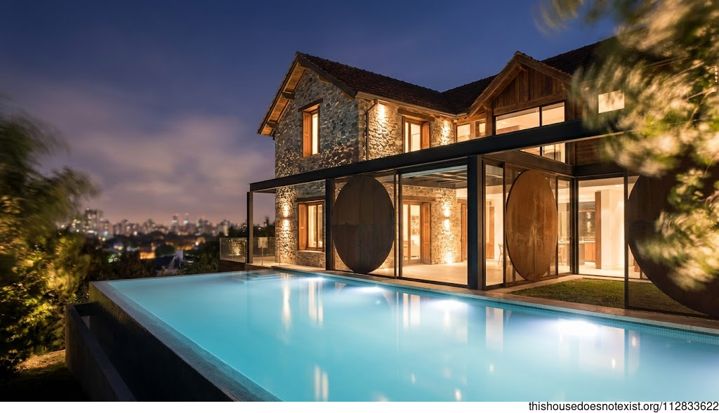 Modern Circular Home in Buenos Aires