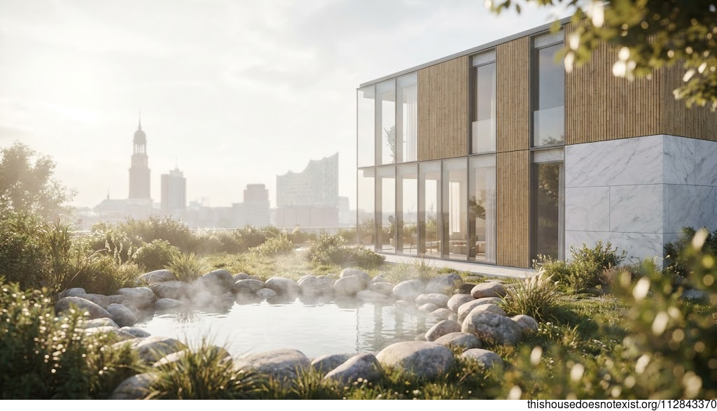 Modern Eco-House Hamburg Exterior