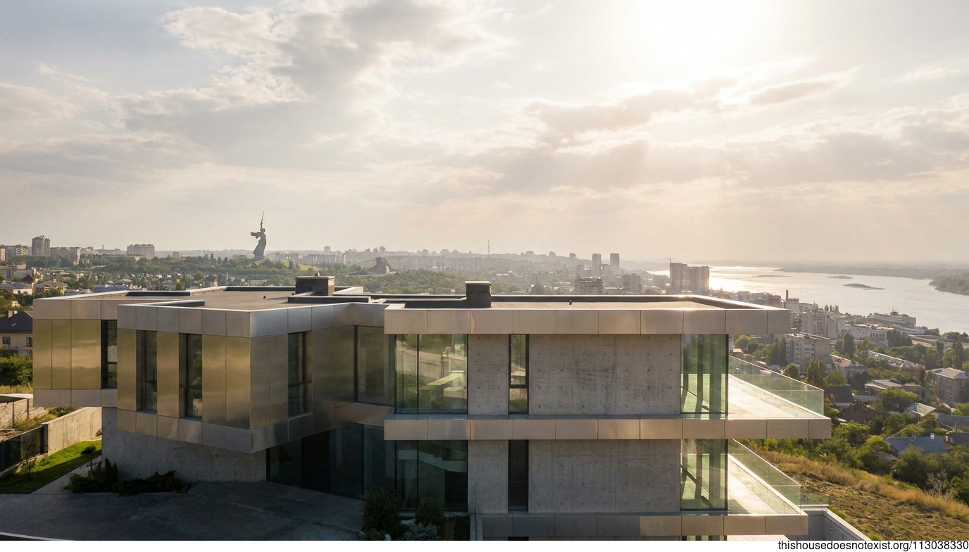 Modern Volgograd Home Exterior