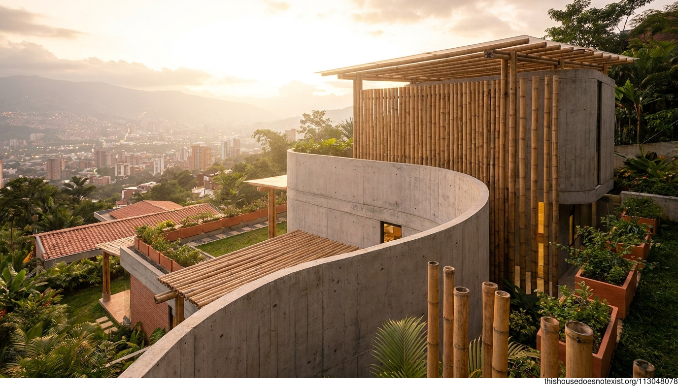 Modern Eco Villa in Medellín