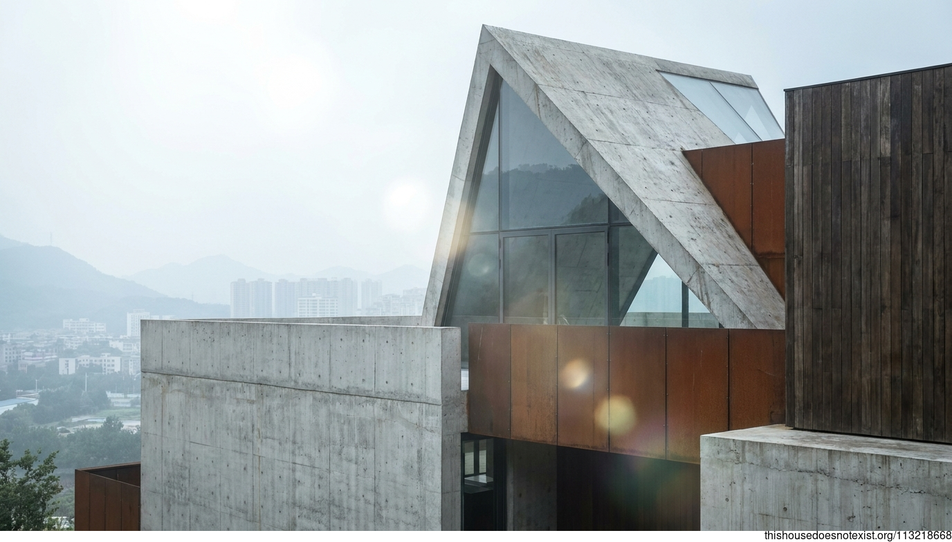 Brutalist Nanyang Concrete Home