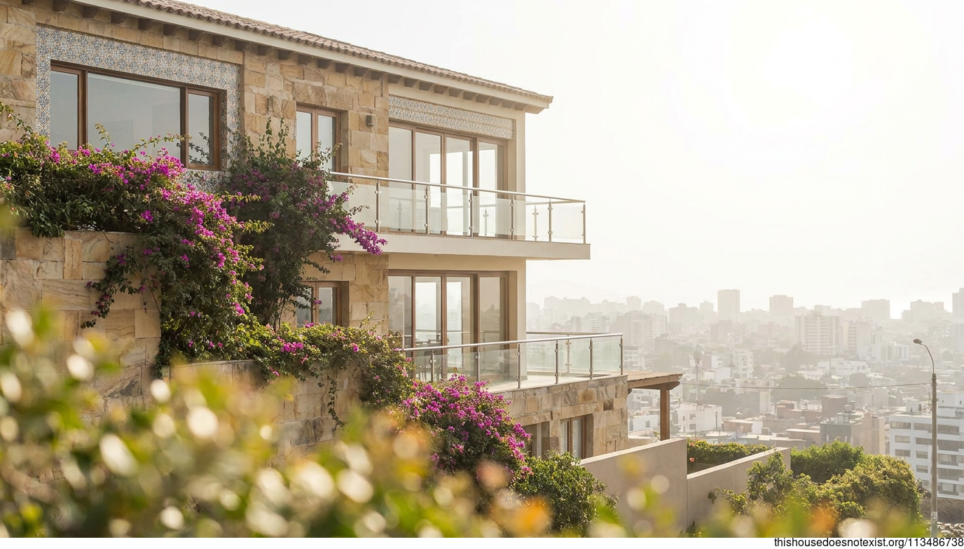 Lima's Polished Mediterranean Maximalist Exterior
