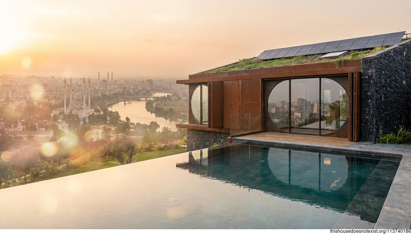 Modern Circular Villa