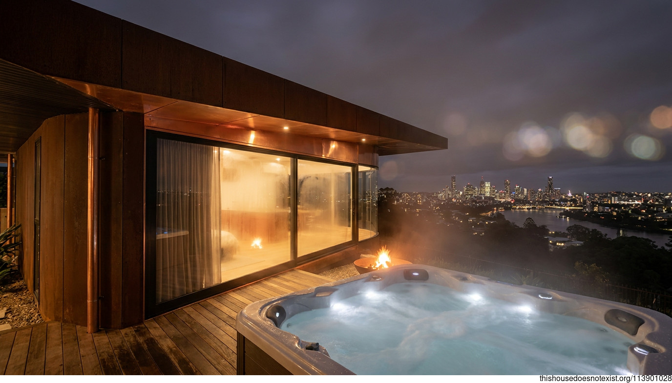 Brisbane's Corten Copper Retreat