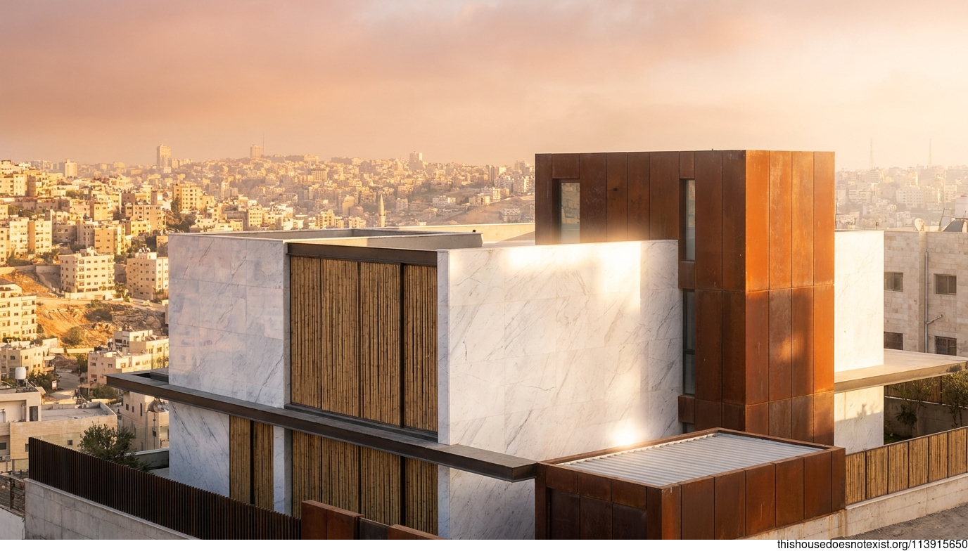 Polished Industrial Sunrise in Amman