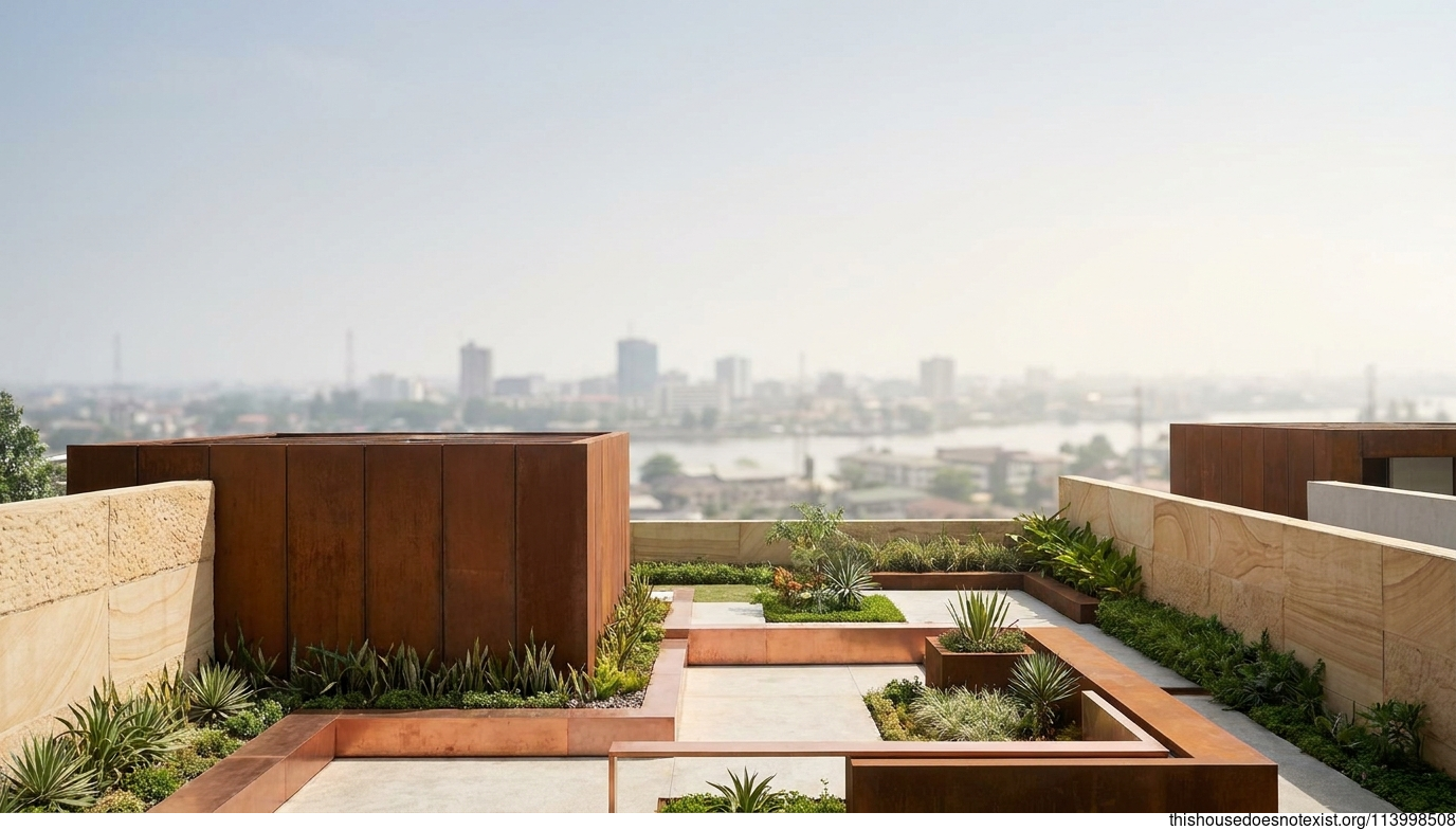 Modern Minimalist Port Harcourt Garden