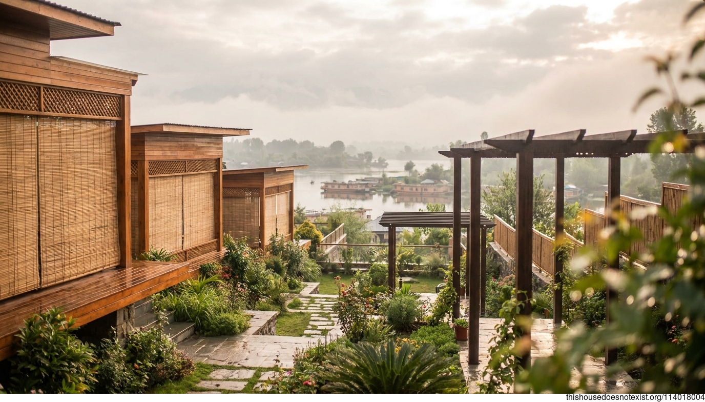 Modern Eco Garden in Srinagar