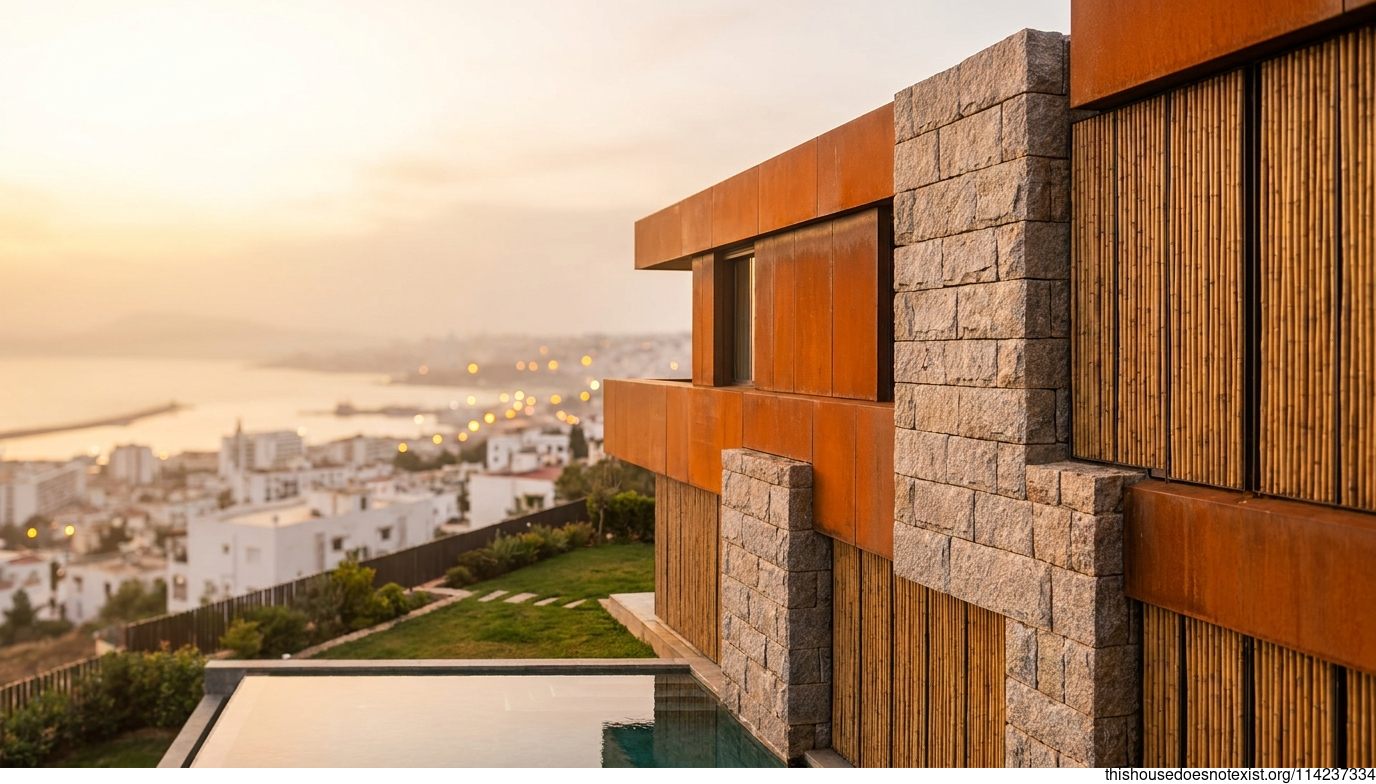 Modern Algiers Granite Sunset House