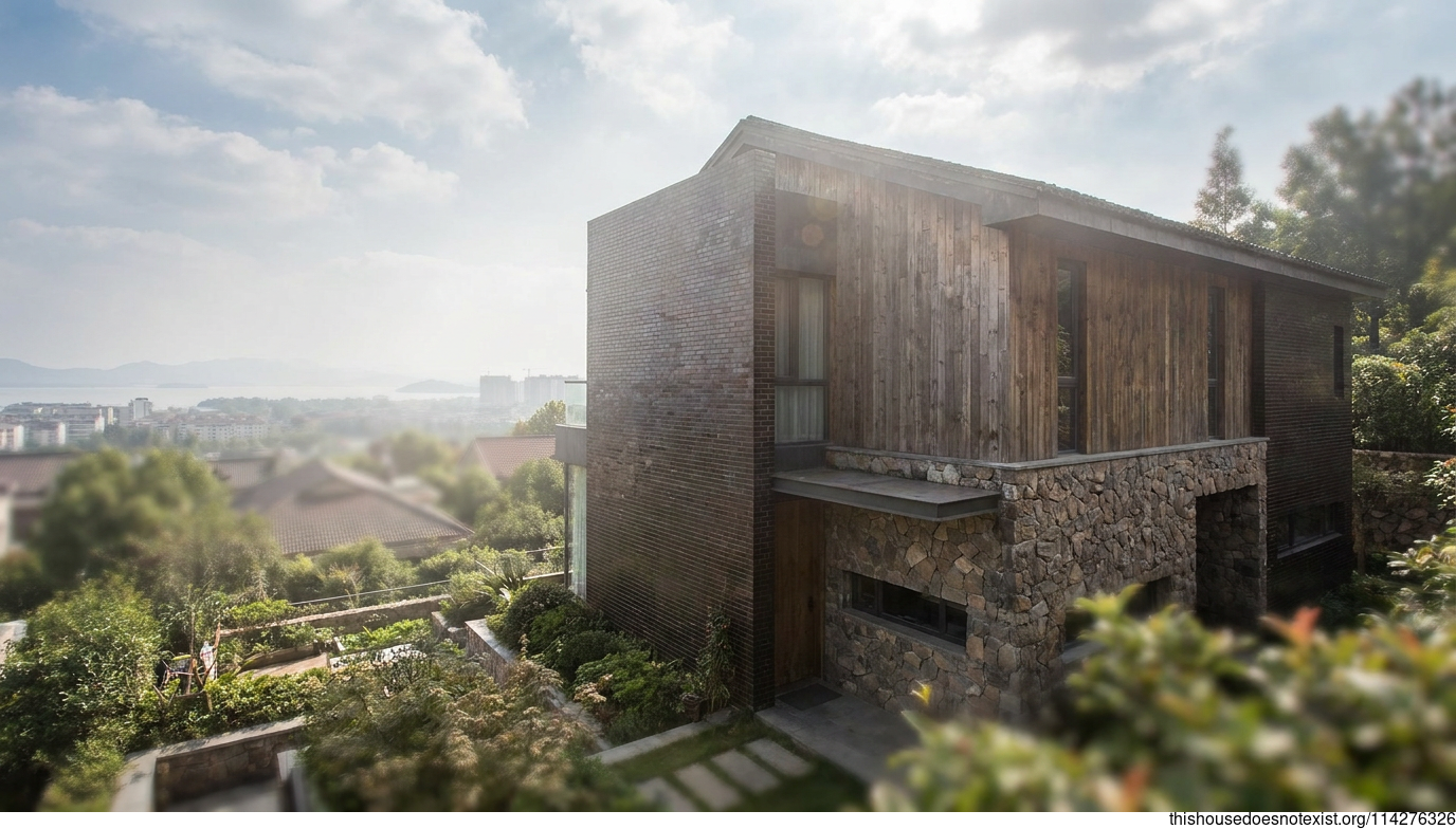 Modern Industrial Home in Huzhou, China