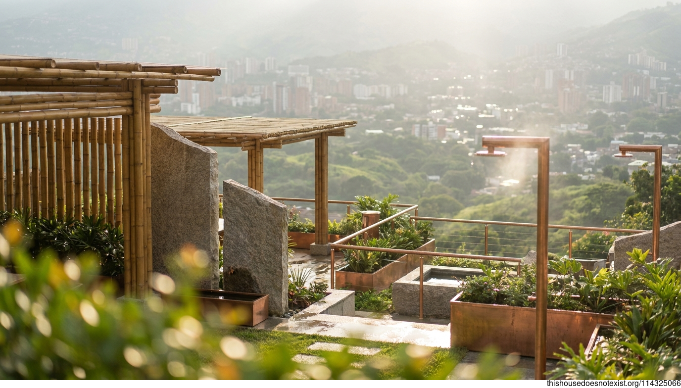 Mediterranean Modern Garden, Cali, Colombia