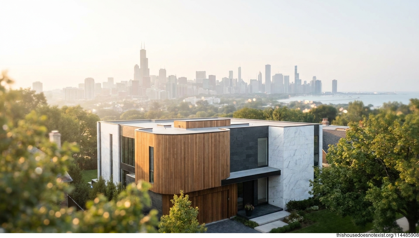 Mediterranean Minimalist Cedar Home Exterior