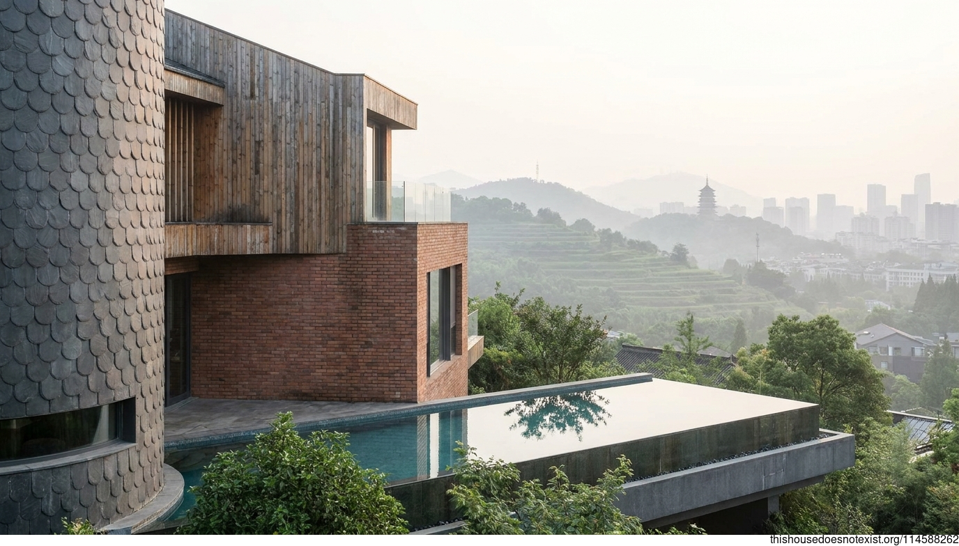 Modern Eco Home with Infinity Pool
