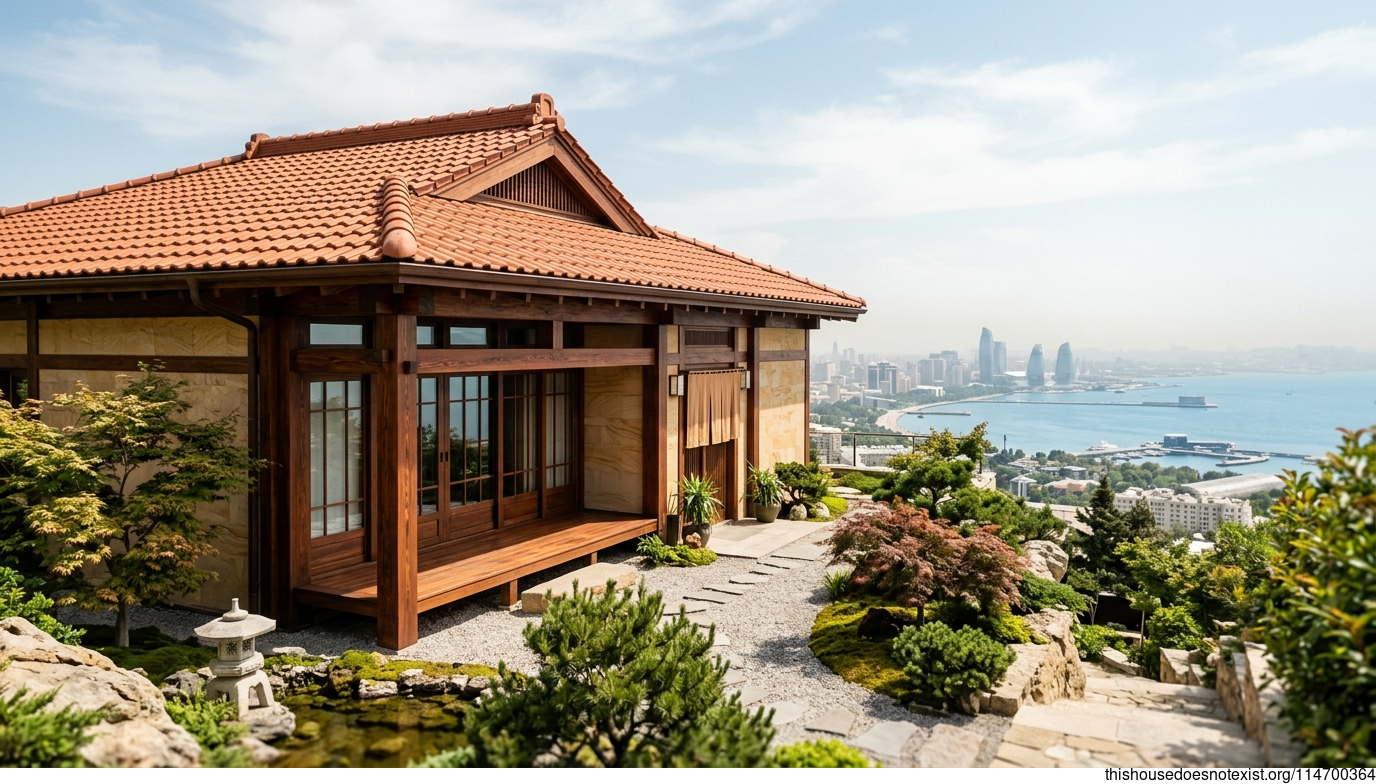 Japanese-Inspired Baku Exterior