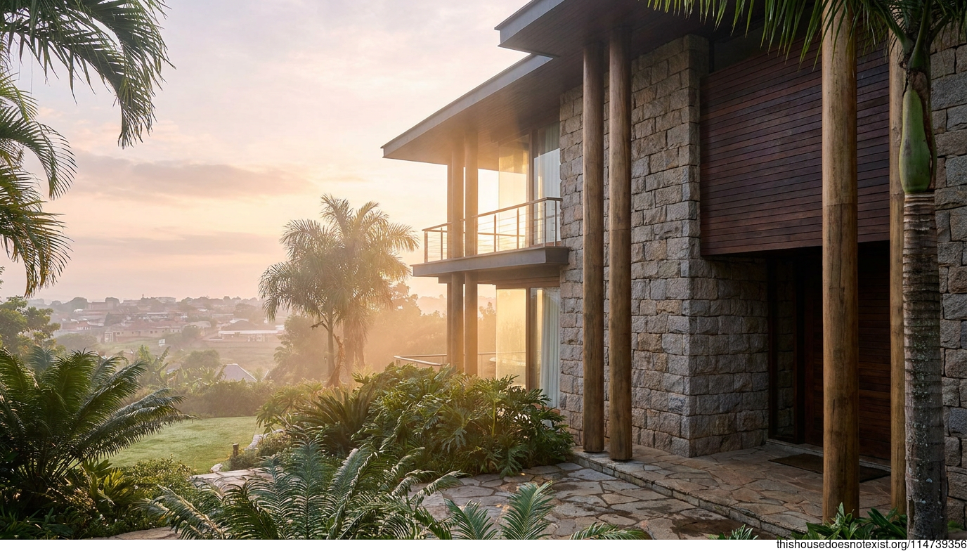 Tropical Granite Circle Sunrise Home