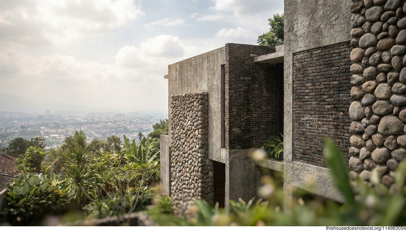Concrete Rock House Bandung