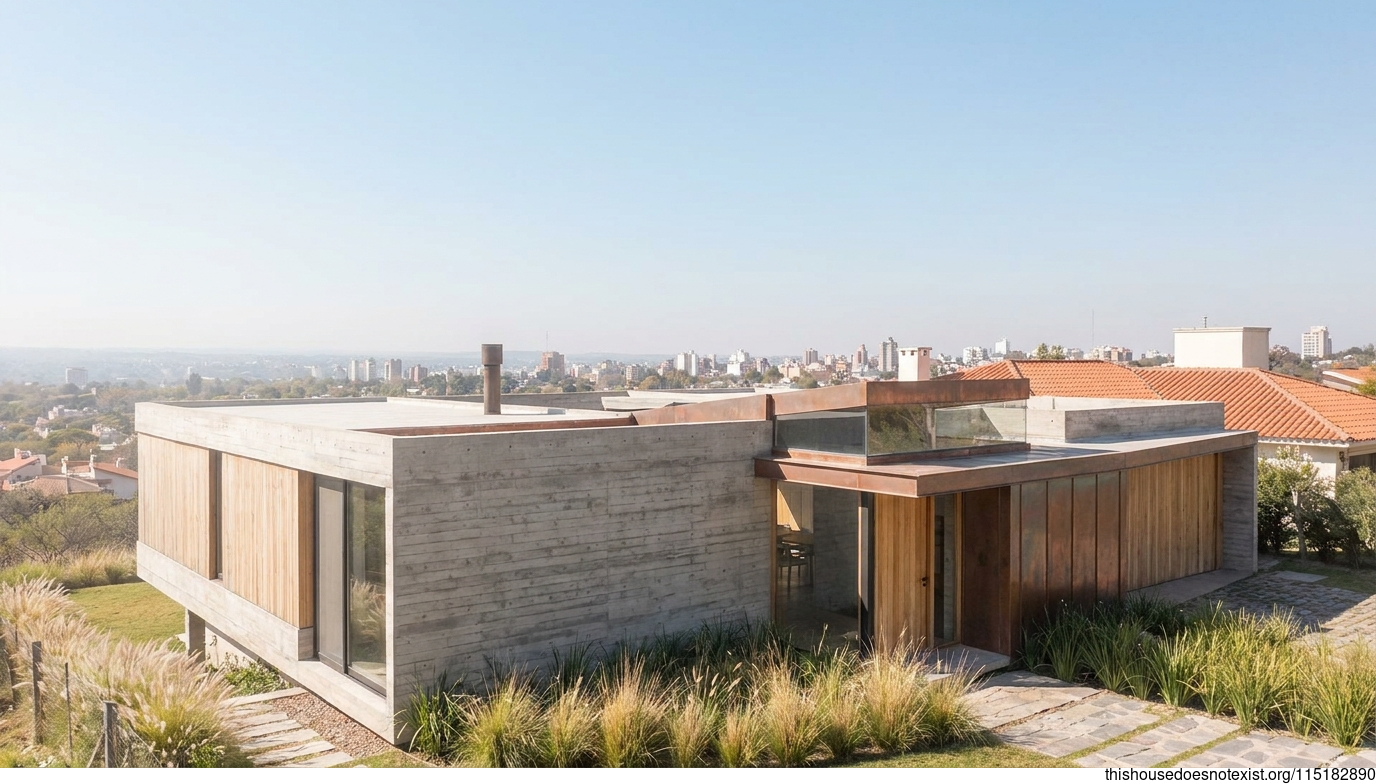 Scandinavian Modern Home in Cordoba, Argentina