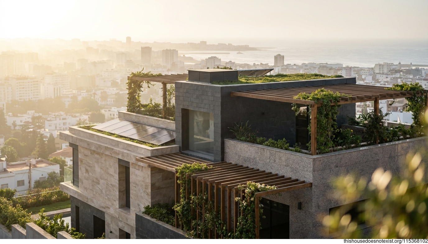 Sustainable Stone Sunrise Residence