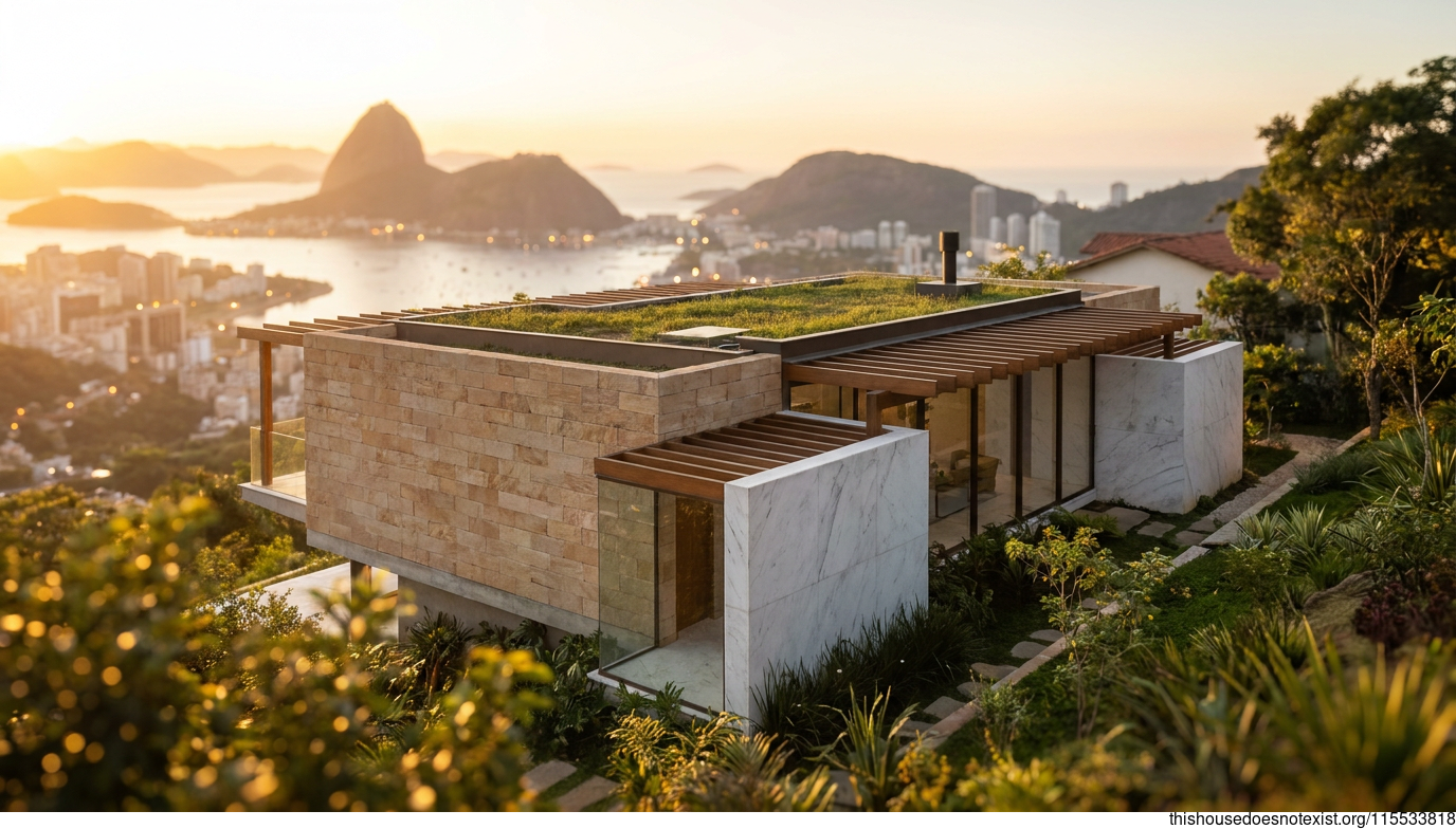 Minimalist Sandstone Sunset Rio