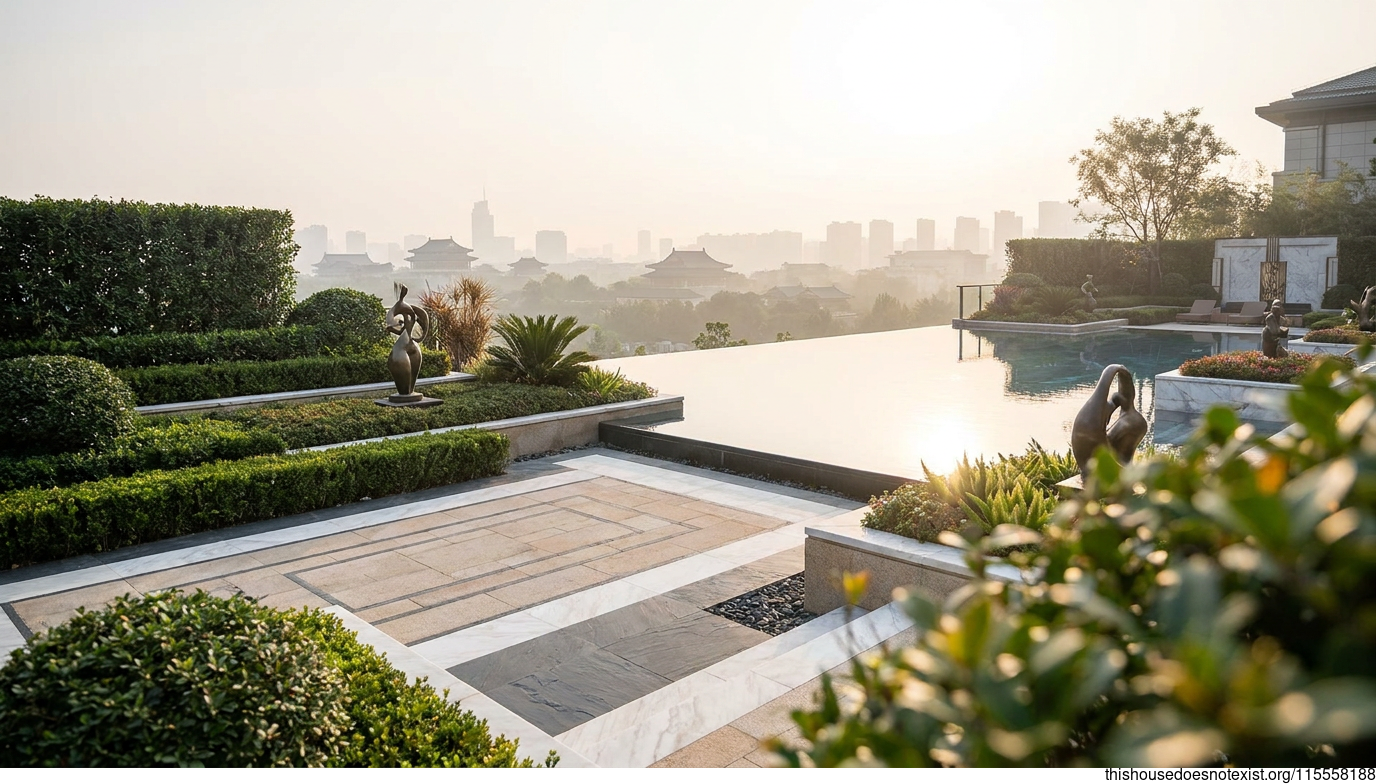 Marble Infinity Pool