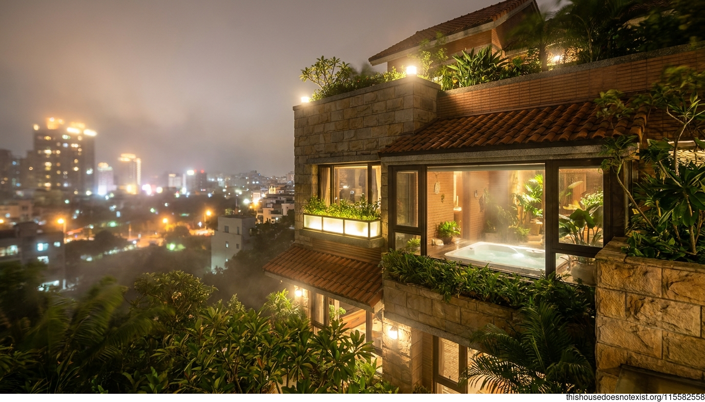 Tropical Maximalist Night Retreat