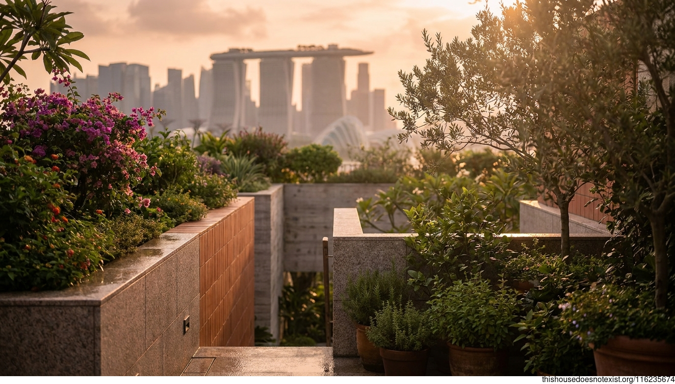 Modern Mediterranean Garden Architecture