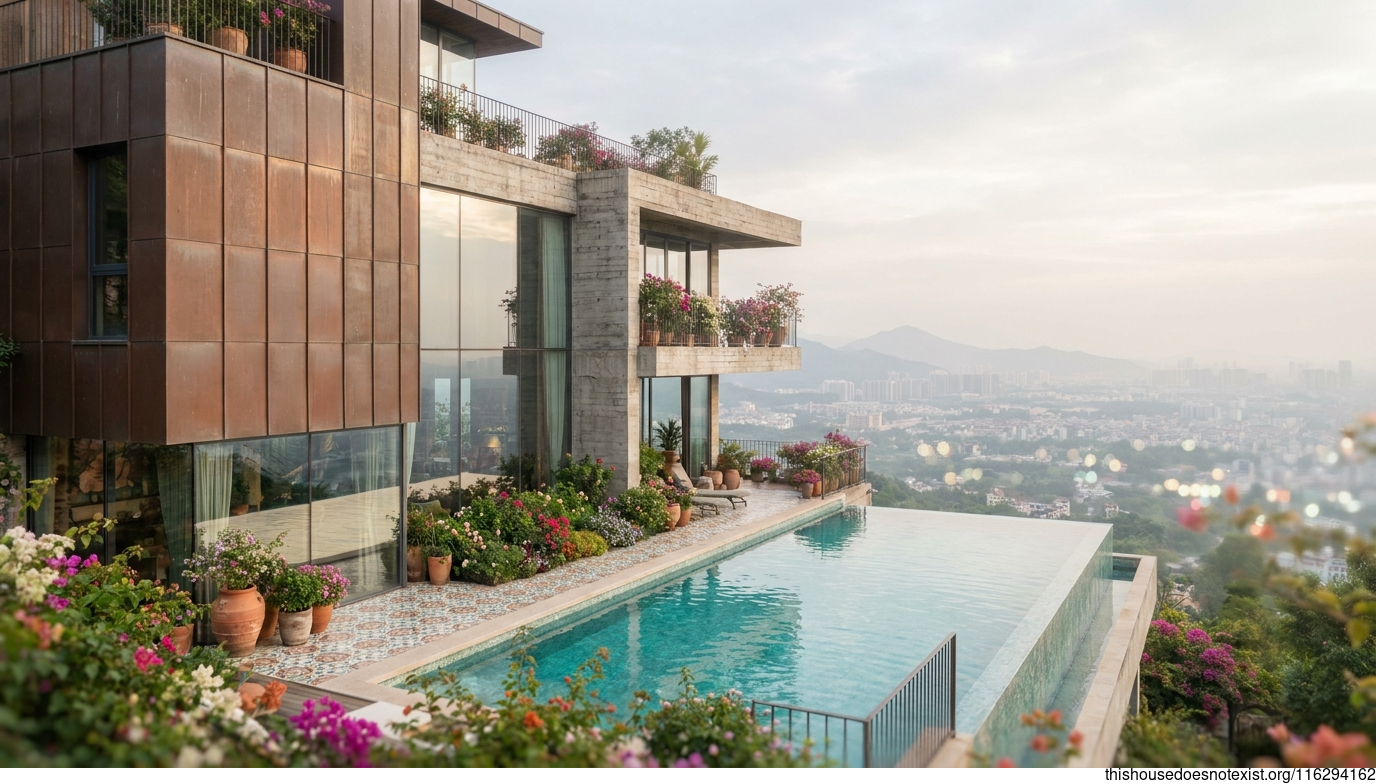 Nanyang Mediterranean Maximalist Copper Home