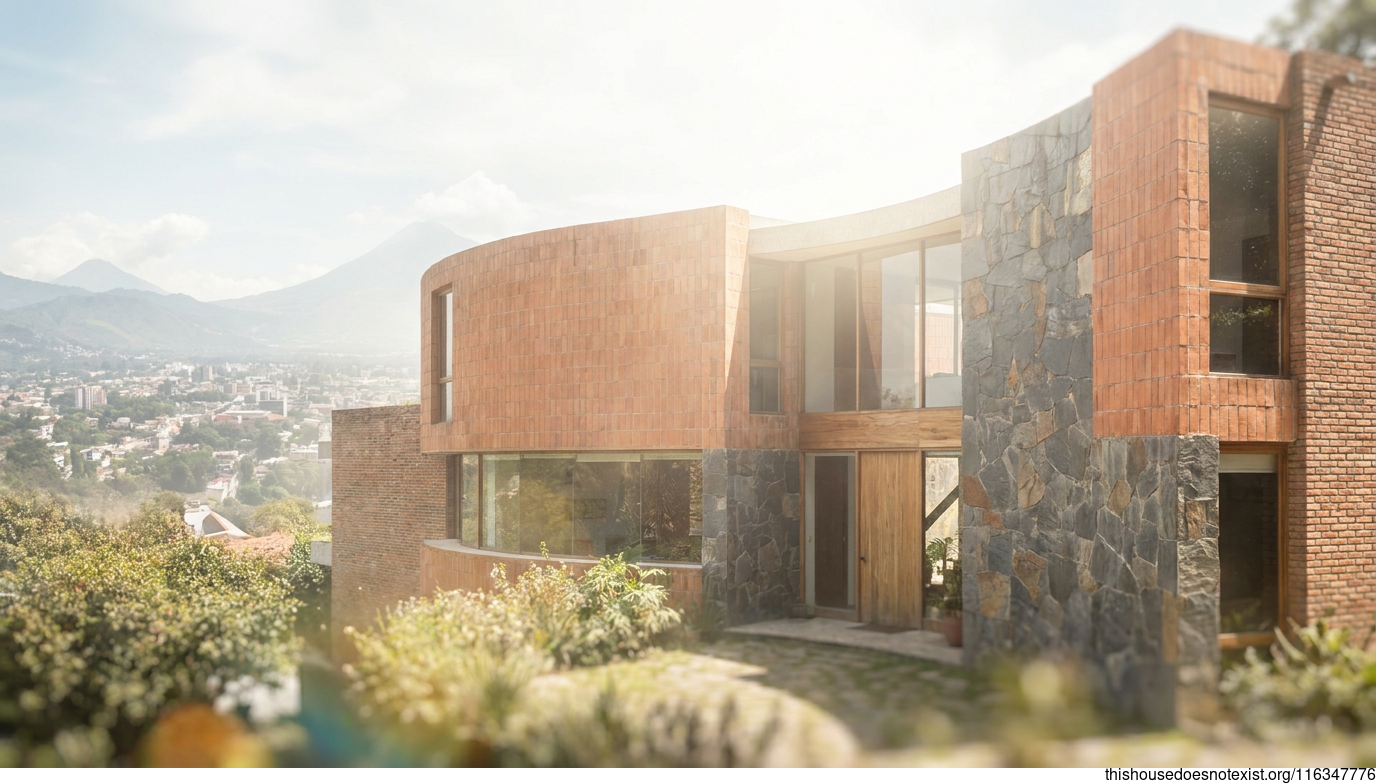 Mid-Century Modern Guatemala Terrace