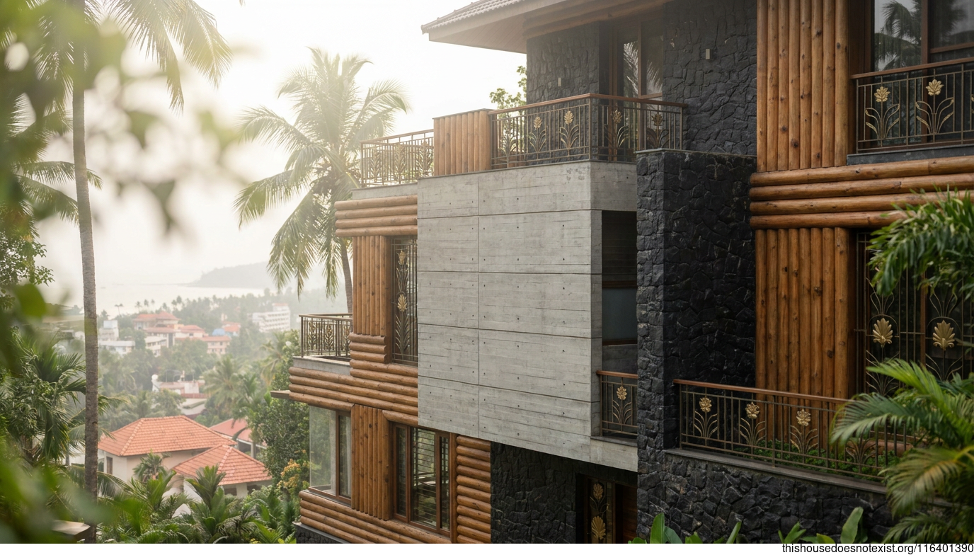 Maximalist Deco Daylight House, Kozhikode